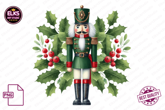 Watercolor Christmas Nutcracker Clipart Bundle Bundle · Creative Fabrica