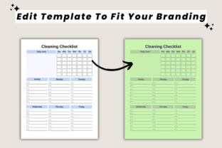 ADHD Cleaning Planner Canva Template Graphic by DIGITAL PRINT BOX ...