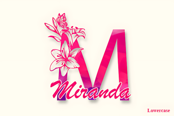 Ameera Monogram Font - Preview 2
