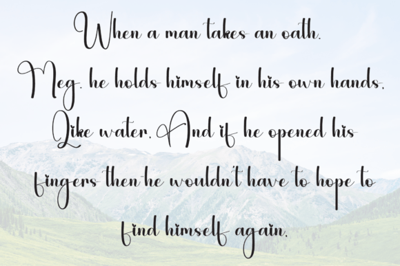 Appreciation Font - Preview 5
