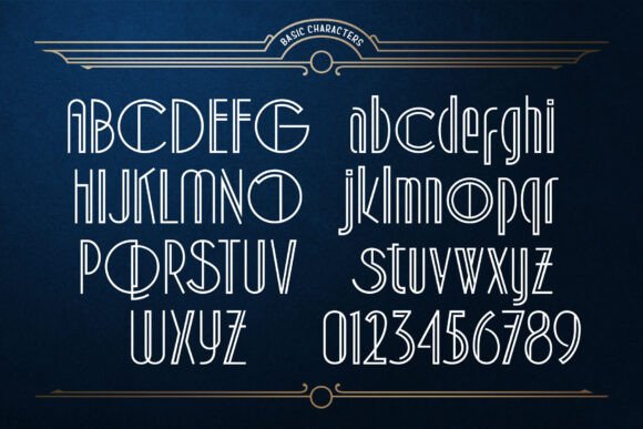 Art Decory Font - Preview 2