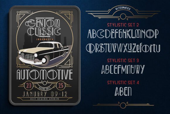 Art Decory Font - Preview 5