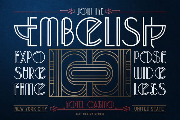 Art Decory Font - Preview 6