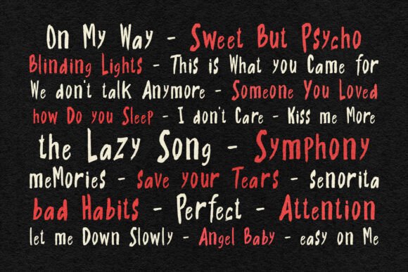 Awascoh Font - Preview 4
