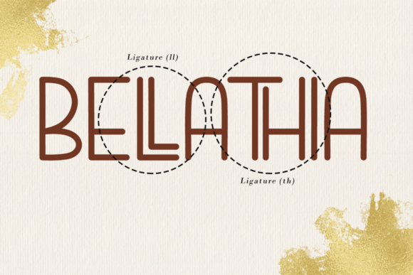 Bellathia Font - Preview 6