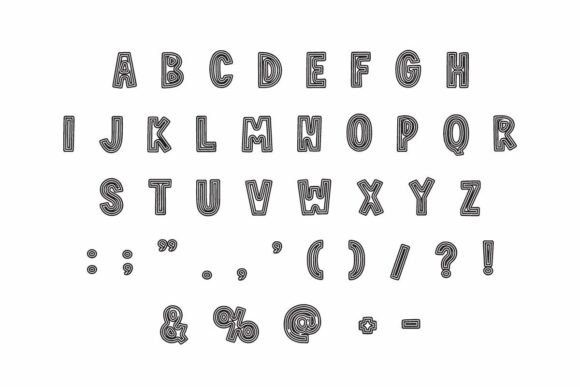 Bird Fly Font - Preview 4