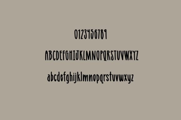 Black Coffee Font - Preview 1