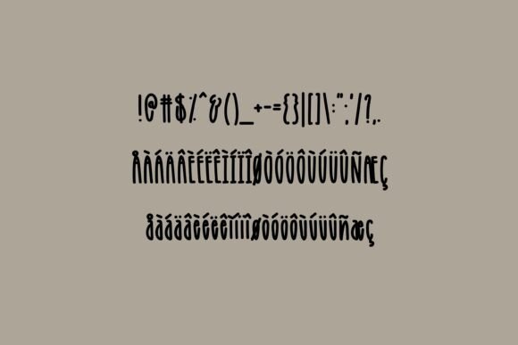 Black Coffee Font - Preview 2