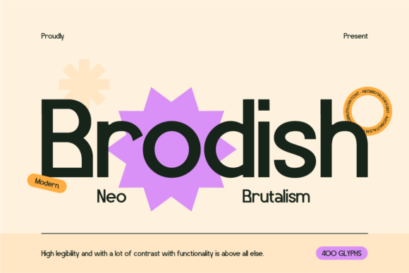 Brodish Sans Serif Font By Burntilldead
