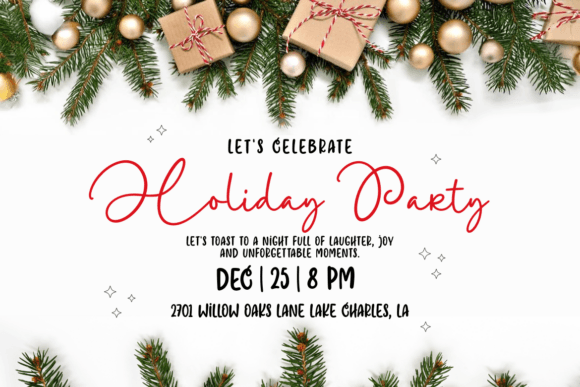 Candy Garland Duo Font - Preview 1