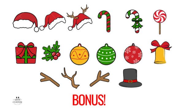 Christmas Army Bundle Font - Preview 6