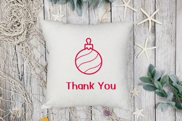 Christmas Ball Font - Preview 6