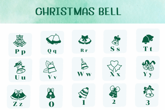 Christmas Bell Font - Preview 2