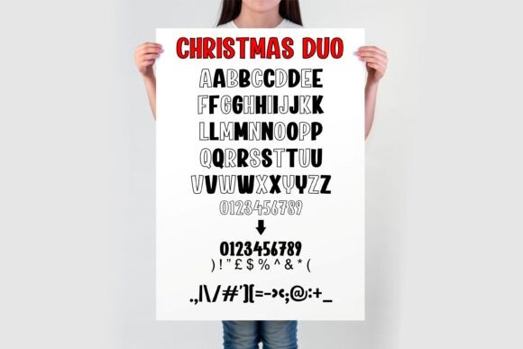 Christmas Duo Bundle Font - Preview 2