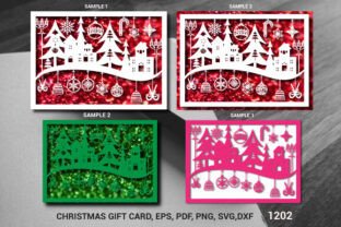 Christmas Gift Card Bundle SVG Layer1202