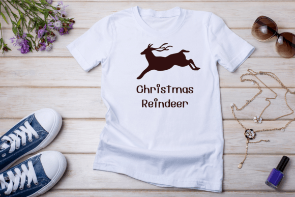 Christmas Reindeer Font - Preview 5