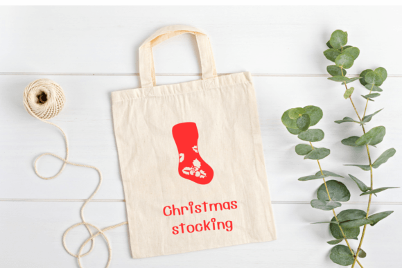 Christmas Stocking Font - Preview 4