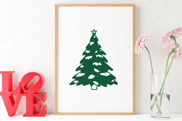 Christmas Tree Font - Preview 4