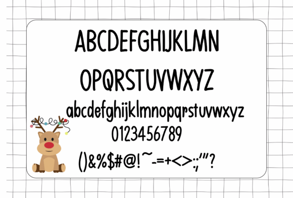 Christmas so Cute Font - Preview 1