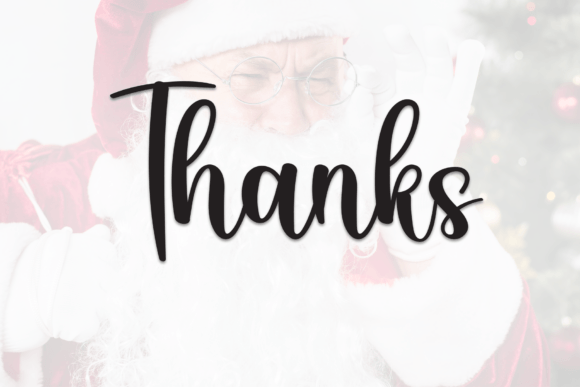 Chubby Santa Font - Preview 6