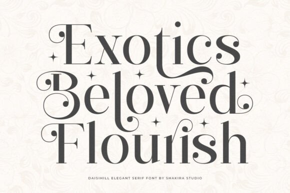 Daisihill Font PNG with transparent background - Preview 3