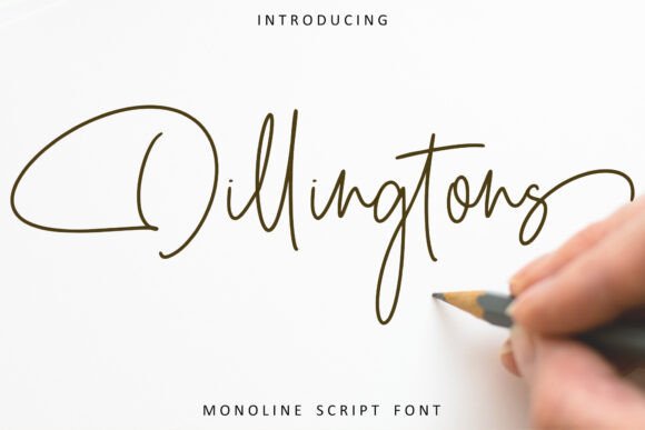 Dillingtons Font - Preview 1