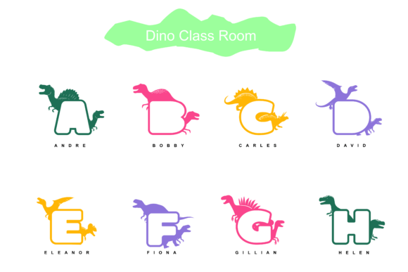 Dino Land Font - Preview 2