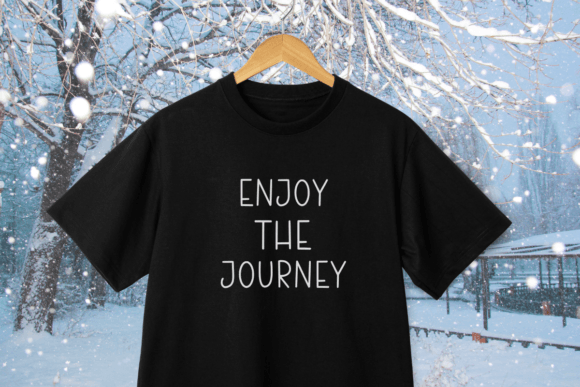 Event Snow Font - Preview 3