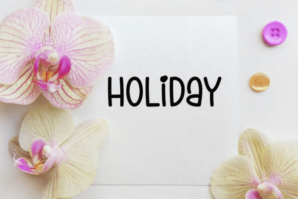 Family Birthday Font - Preview 3