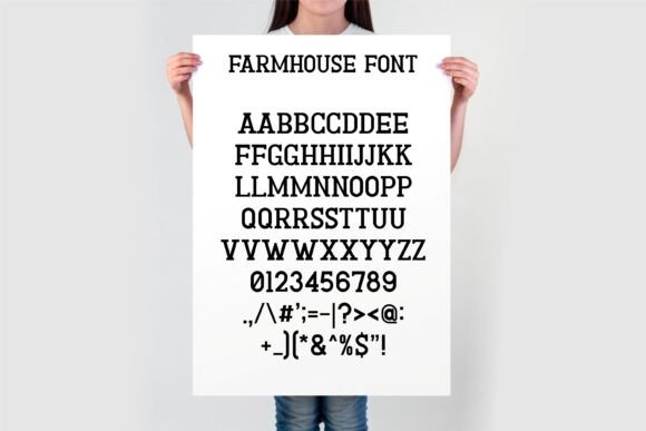 Farmhouse Vintage Font - Preview 3
