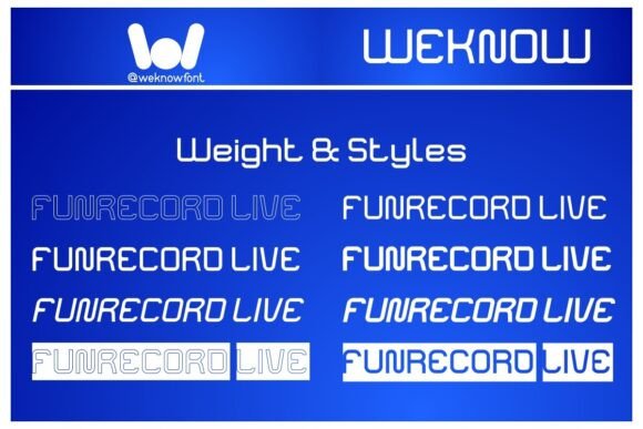 Funrecord Live Font - Preview 6