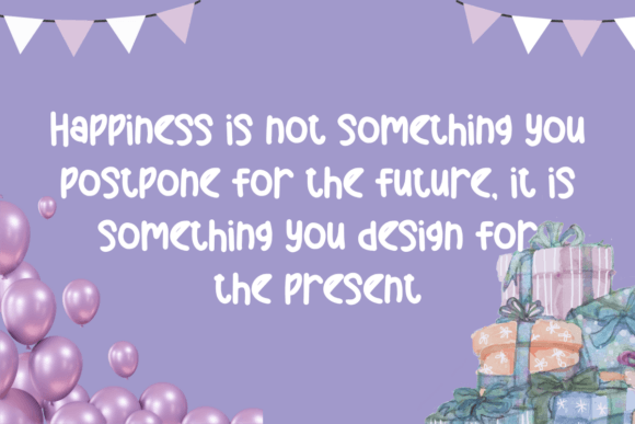 Gift Holly Font - Preview 1