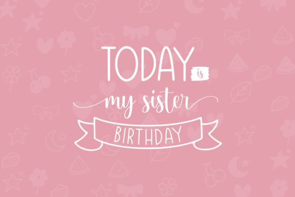 Hello Birthday Font - Preview 3