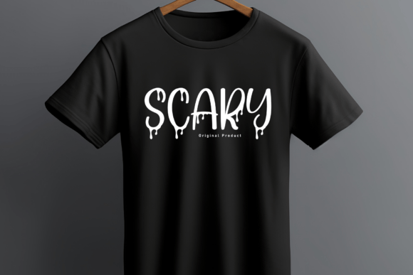 Home Horror Font PNG with transparent background - Preview 1