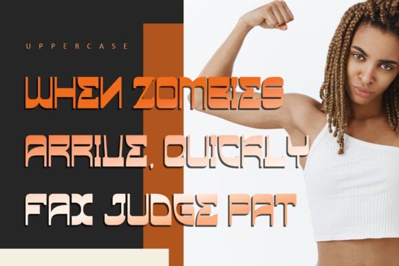 Ironshade Font PNG with transparent background - Preview 4