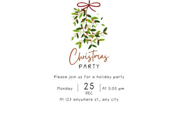 Mistletoe Memo Font PNG with transparent background - Preview 2