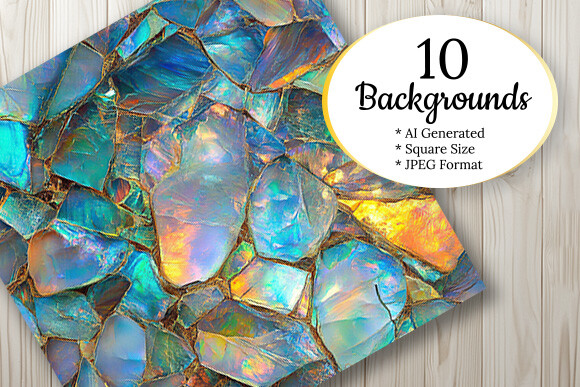 Opal Gpu Opal Gemstones Graphic by GraphicBubble · Creative Fabrica