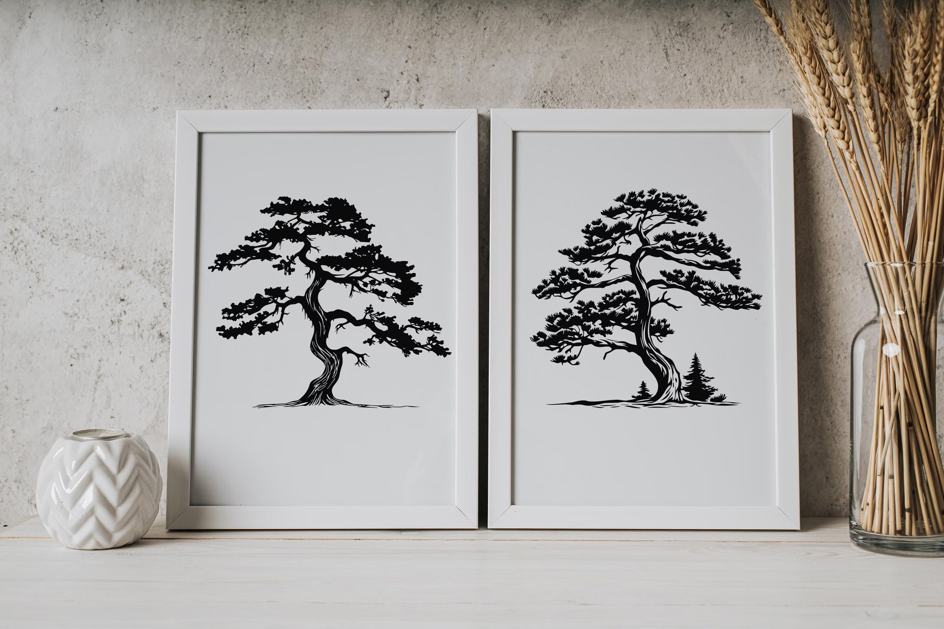 Pine Trees Procreate Stamps - photo 3