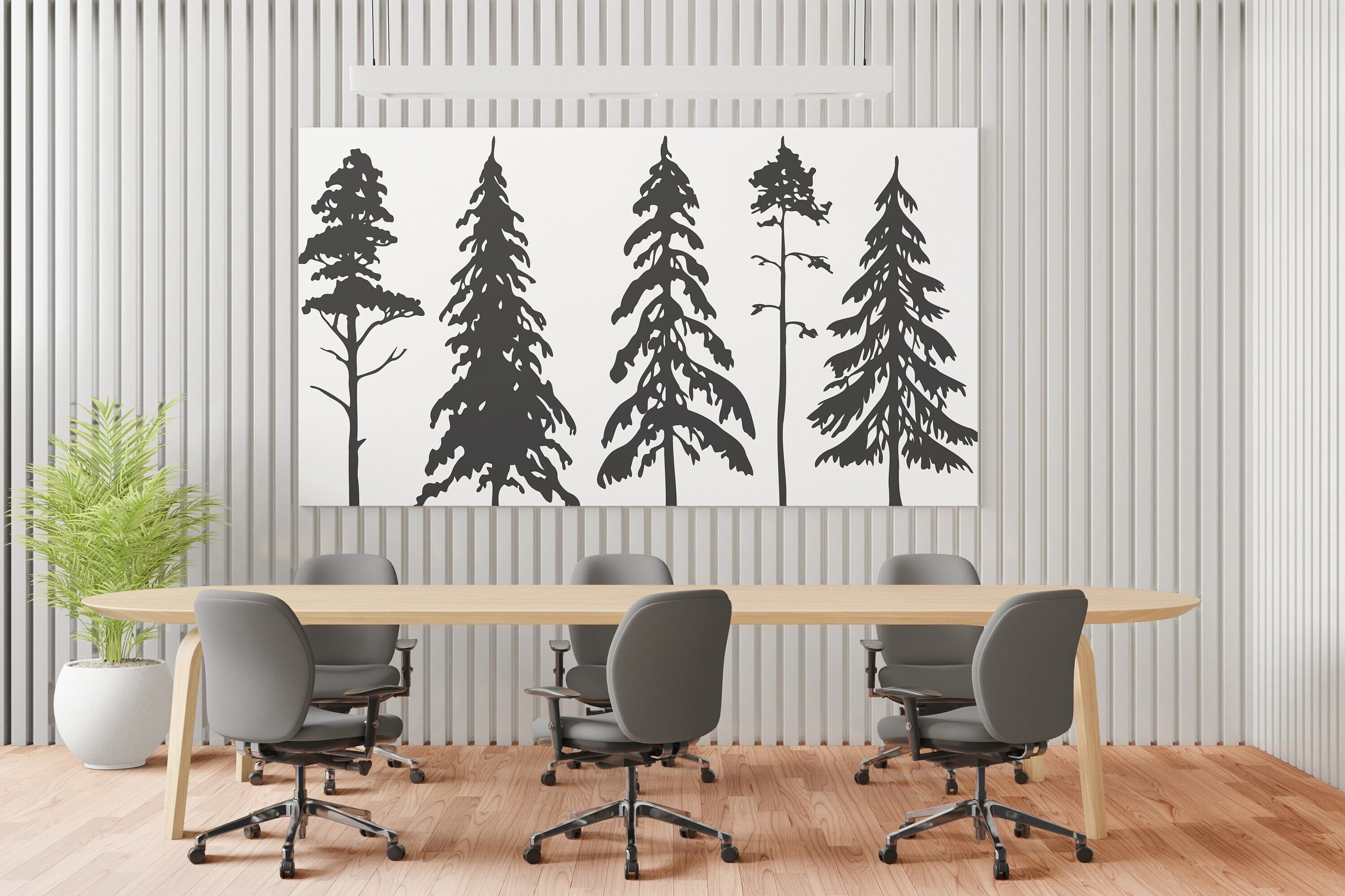 Pine Trees Procreate Stamps - photo 4