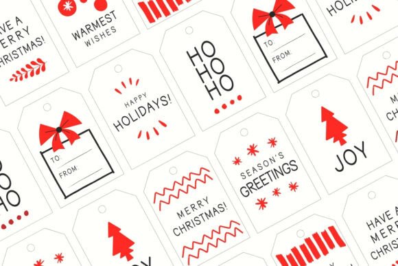 Santa Notes Font PNG with transparent background - Preview 4