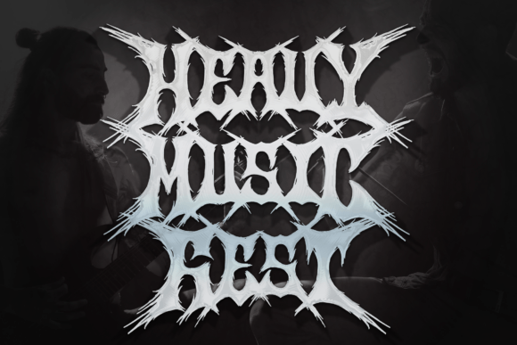 Searing Maw Font PNG with transparent background - Preview 4