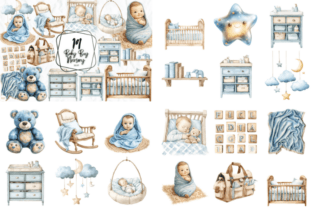 Baby Clipart Mega Bundle Graphic by Markicha Art · Creative Fabrica