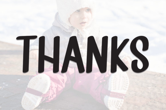 Baby Winter Font - Preview 6