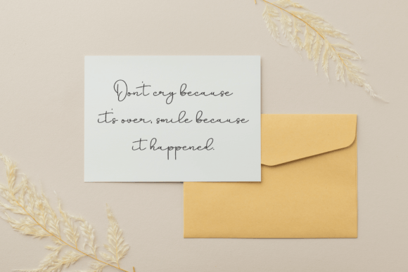 Beautiful Snowday Font - Preview 2