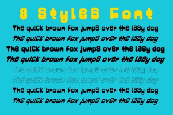 Blackes Font - Preview 1
