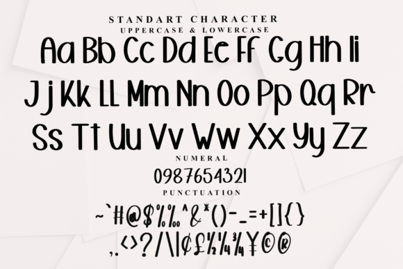 Boho Rainy Font - Preview 4