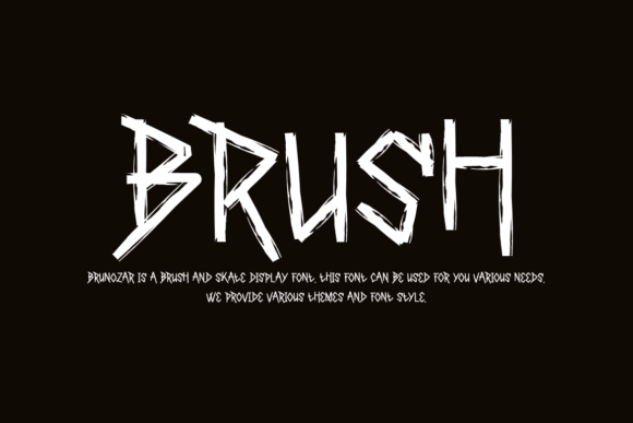 Brunozar Font - Preview 1