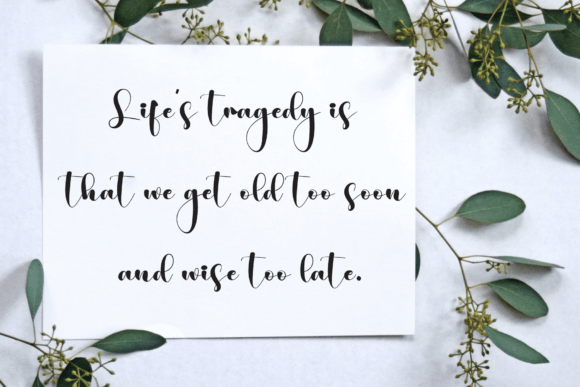 Butterfly Font - Preview 2
