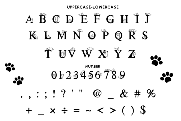 Cat Lover Font - Preview 5