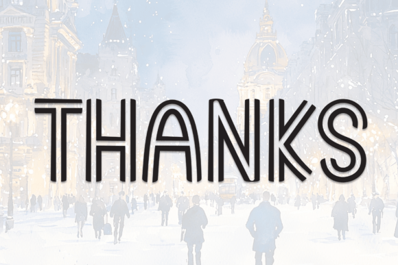 Christmas Amsterdam Font - Preview 6